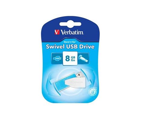 Buy Verbatim 8gb Swivel Usb Flash Drive Caribbean Blue Price In