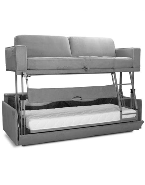 The Dormire V2 Bunk Bed Couch Transformer Expand Furniture Folding Tables Smarter Wall