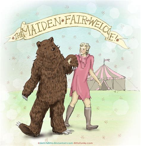 the bear and the maiden fair by sketchditto on deviantart
