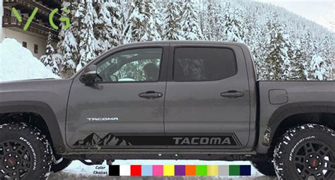 Toyota Tacoma Vinyl Decal Sticker Graphics Trd Sport Side Door Etsy