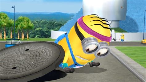 Despicable Me Minion Rush Jogger Minion Jump Over 90 Obstacles And