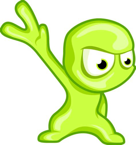Weird Clipart Funny Alien Made Up Cartoon Characters Png Download