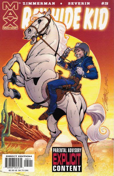 Pop Culture Shop Gay Cowboy Comic Book Rawhide Kid Homosexual Marvel