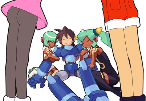 Hein Mega Man Volnutt Roll Caskett Mega Man Sera Mega Man Tron