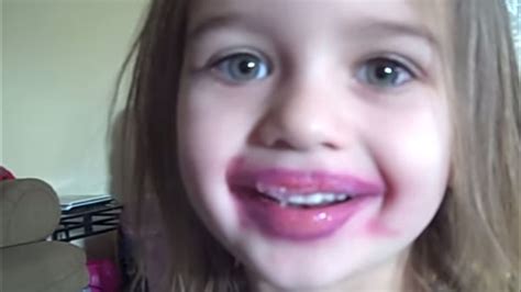 Cute Video Little Girl Spins A Tale After Makeup Mishap Abc7 San