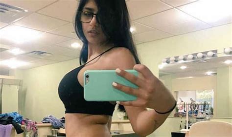Former Porn Star Mia Khalifa Pours Whipped Cream Over Her