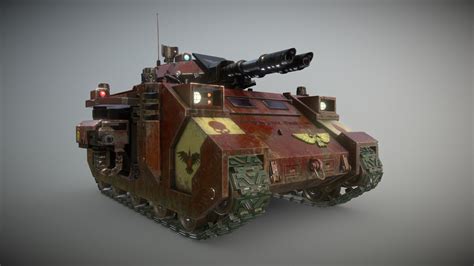 Tank Predator Warhammer 40000 3d Model By Porcela1n 95c3b77