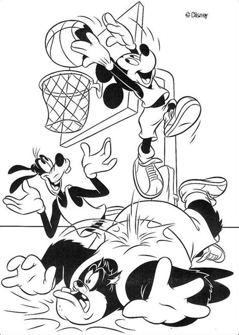 Print disney's mickey mouse and all of his friends and color away. Disney Mickey Mouse Coloring Pages