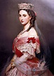 1864 Empress Carlota by Franz Xaver Winterhalter (location ?) | Grand ...