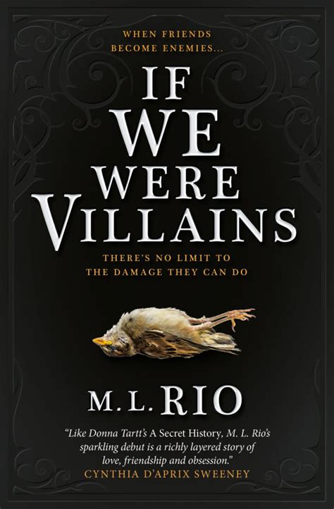 If We Were Villains M L Rio Blog Tour Review Liz Loves Books
