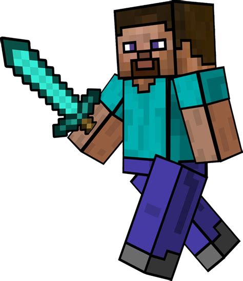 How To Draw Steve From Minecraft Easy Minecraft Drawi