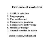 Pdf free pdf download now!!! Evidence for the Theory of Evolution (CER) HOT Lab - Teacher Evidence for the Theory of ...