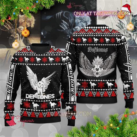 Deftones Band Ugly Christmas Sweater Tagowear