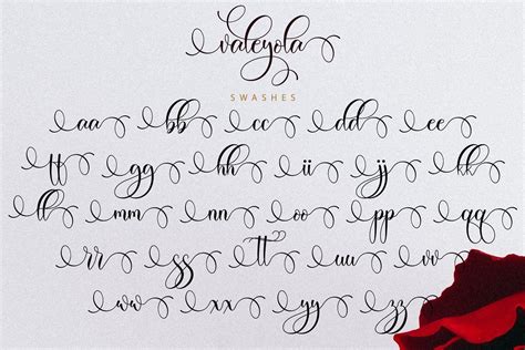 Valeyola Script Stunning Free Script Fonts Romantic Fonts Girly