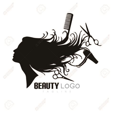 beauty hair salon logo salon logo royalty free cliparts vectors and stock illustration image