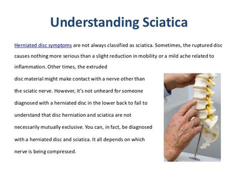 Herniated Disc Symptoms And The Sciatic Nerve