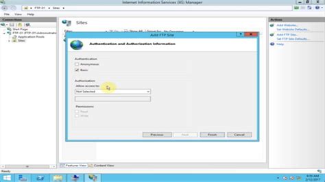 You can use the windows + x keyboard shortcut to get to the power user menu. How to setup ftp server in server 2012 r2 | Install and ...