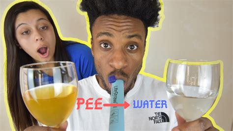 Can Lifestraw Turns Pee Into Water Lifestraw Challenge Youtube