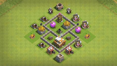 This is a town hall 3 (th3) trophy/hybrid defense base 2021 design/layout/defence. Clash of Clans Town Hall 3 Base - YouTube