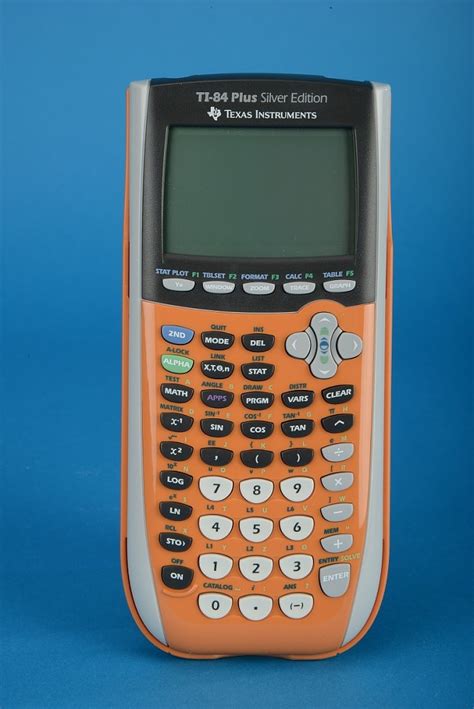 Texas Instruments Ti 84 Plus Silver Edition Handheld Electronic