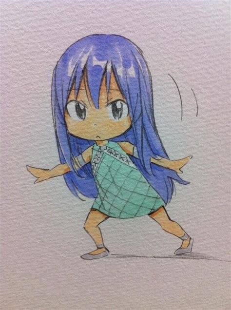 Mashima Hiro Wendy Marvell Fairy Tail Official Art Girl Blue Hair
