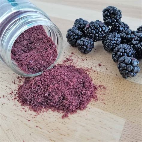 How To Dehydrate Blackberries And Make Blackberry Powder The Purposeful