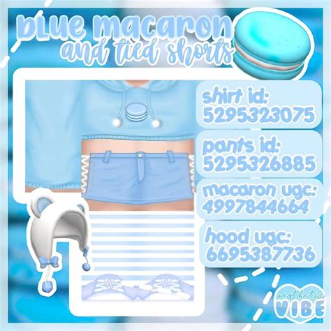 Baby Blue Soft Aesthetic Roblox Outfits With Matching Hats And