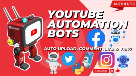 Develop Tiktok Bot Youtube Bot Automation Bot Twitter Bot Tik Tok Bot