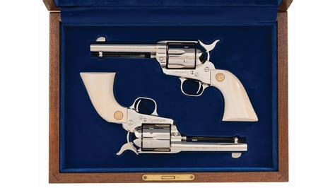 Pair Of Third Generation Colt Single Action Army Revolvers