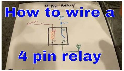 how to wire 8 pin relay