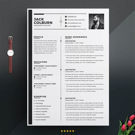 Ui Ux Designer Resume Template Example Sample And Guideline Resume