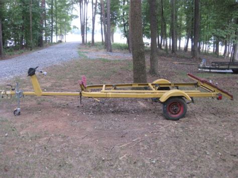 Vintage Gator Boat Trailer Fully Adjustable To Fit 12 16 Boats Gotor