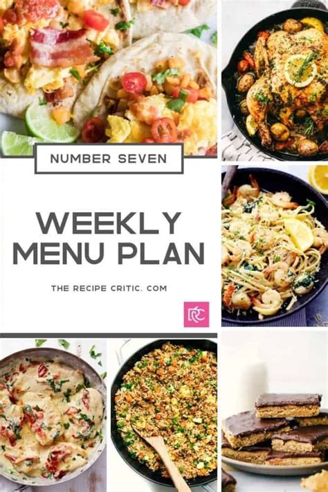 You Searched For Weekly Menu Plan The Recipe Critic Week Meal Plan