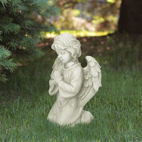 15 Kneeling In Prayer Cherub Outdoor Garden Statue Christmas Central