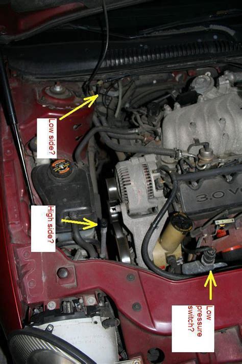 Low Pressure Service Port For Ac Page 2 Taurus Car Club Of