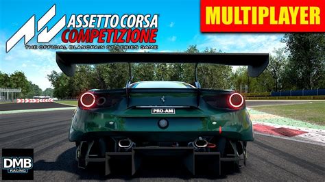 Assetto Corsa Competizione Multiplayer Em Monza Youtube
