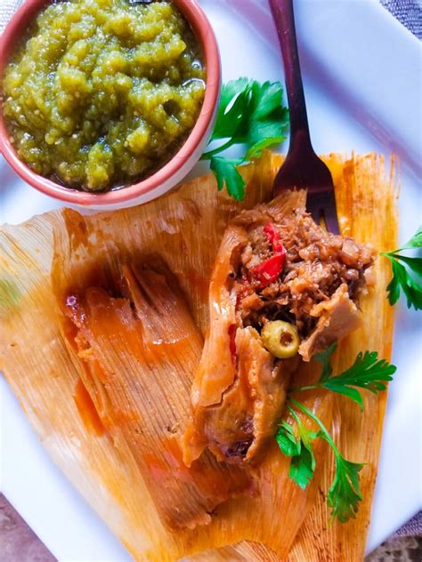 Tamales Rojos De Puerco Mexican Appetizers And More