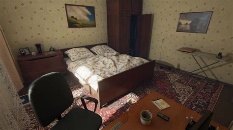 Soviet Household Looking For Hope In Nostalgia Room Interior Design