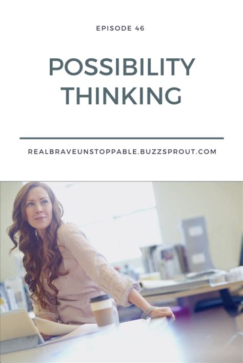 What Is Possibility Thinking Kortney Rivard Coaching
