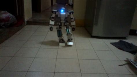Homemade Humanoid Robot Walkingsmaller Footnew Ankle