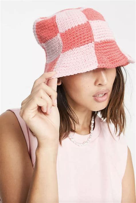 Asos Reclaimed Crochet Bucket Hat How To Wear The Crochet Trend For