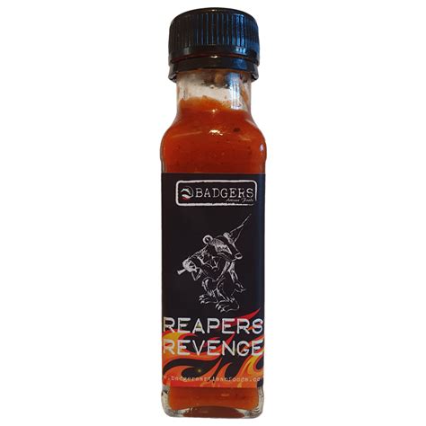 Badgers Reapers Revenge Hot Sauce Chilli Ranch