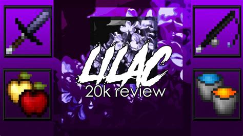 Lilac Notrodans 20k Texture Pack Aerorz Minecraft 18 Youtube