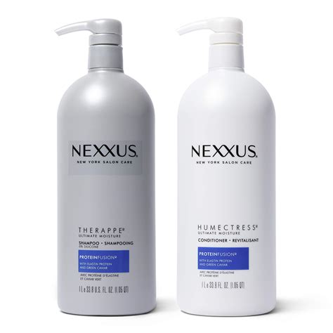 Nexxus Shampoo And Conditioner For Dry Hair Therappe Humectress Silicone Free Moisturizing