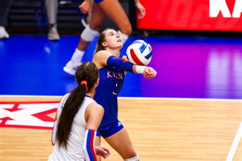 KU Volleyball Pulls Off Another Sweep Of West Virginia KU Sports