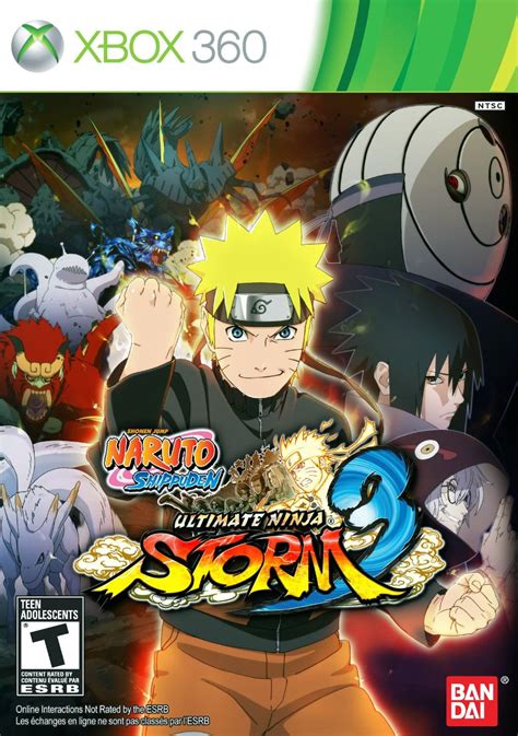 Juego Ninja Xbox 360 Naruto Shippuden Ultimate Ninja Storm 3 Gra