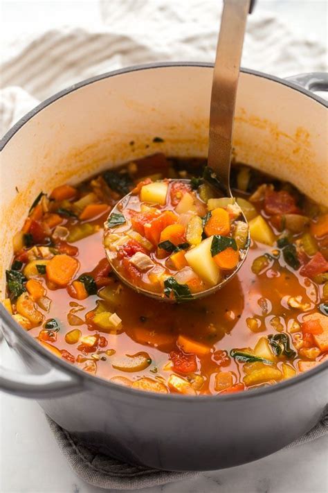 One Pot Chicken Vegetable Soup Recipe Aria Art