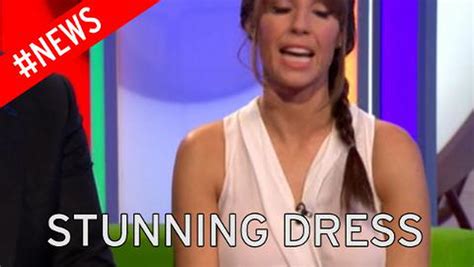 Alex Jones Accidentally Flashes Her NIPPLES In See Through Top As She Hosts The One Show