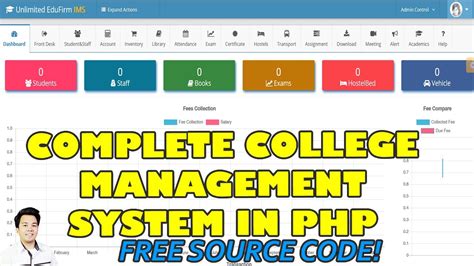 Complete College Management System Using Php Mysql Free Source Code