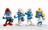 The Smurfs Characters Papa Smurf Brainy Smurf Grouchy Smurf And ...